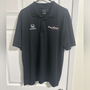 Honda Racing Black Polo Shirt XL